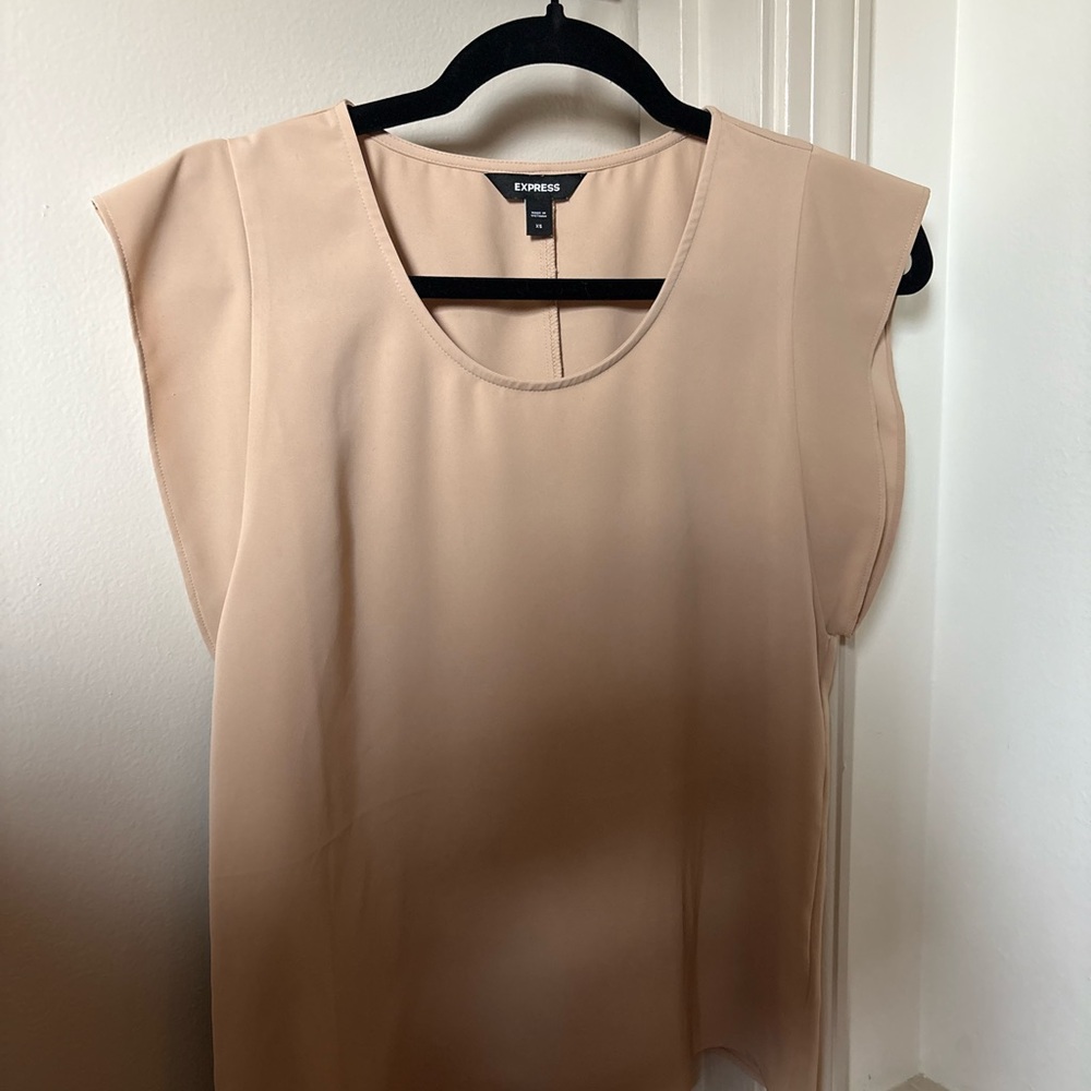 Express Women's Beige Blouse